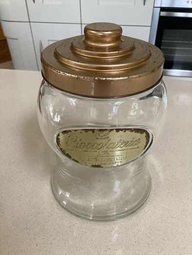 Perugina Chocolate Jar Italian 70's