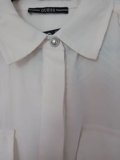 Guess Short Sleeve Blouse - Size S UK 10 to 12 - RRP 67