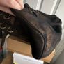 Jimmy Choo Bronze Metallic Suede Ramona Bag Image 10