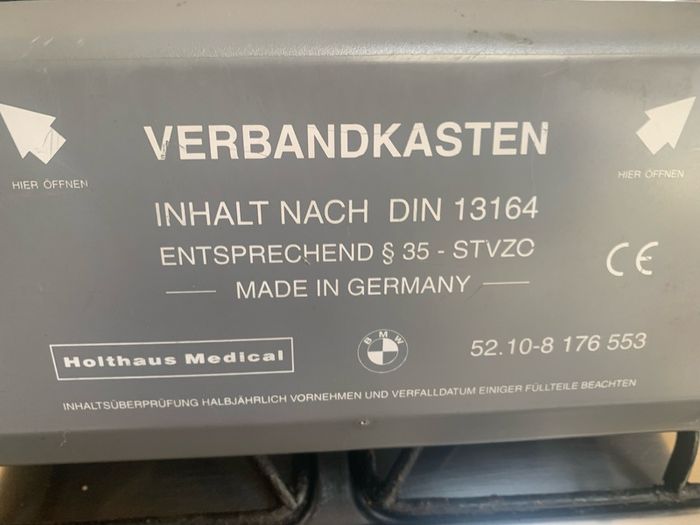 Vintage BMW original medical kit