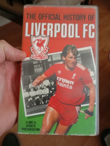 rare Liverpool FC video tape