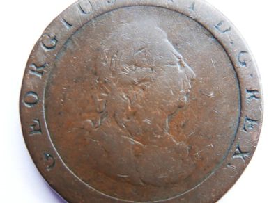 1797 George III Cartwheel One Penny