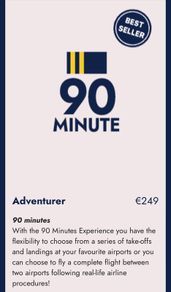 Flight Simulator voucher