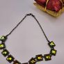 vintage  designer citrine necklace Image 2