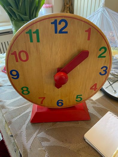 IKEA Timber Learner Clock