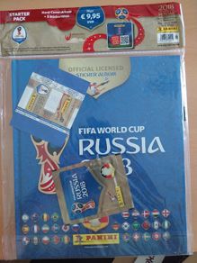Panini 2018 World Cup Hardback Sticker Album