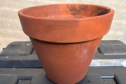 Terracotta flower pot