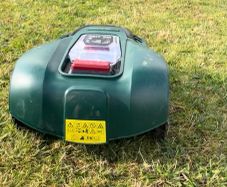 2 Parkside Robot Mowers W Garage & boundary Wire