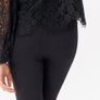 COAST | Black scallop neck Lace top - BNWT Image 4