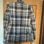 ZARA Elegant Black & White Check Blazer Image 4