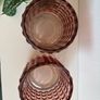 Set of 2 M&S Pink Glass Tealight Holders Image 3