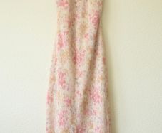 DYNAMITE Floral low cross back halter neck maxi dress Size M / EU 38 / UK 10