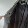 POCO black & white houndstooth belted wrap coat Image 7
