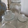 3 Ribbed Storage Jars Image 5