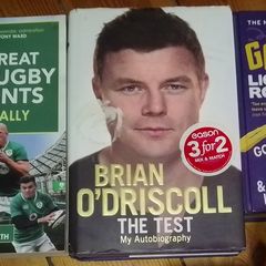 Rugby fan books x 3