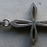 Vintage Sterling Silver 925 Cross Pendant with Optional 11,5"  Chain 5,7g Image 10