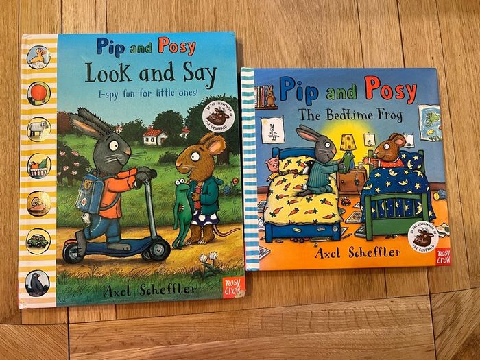 2 Pip and Posy books