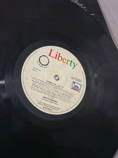 whitesnake vinyl lp