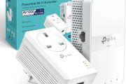 (4k) Tp-link Tl-wpa7617 Kit Av1000 Powerline Adapter 1200mbps Wifi Extender / New