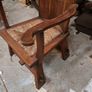 vintage Arts @Crafts Oak Arm Chair Image 7