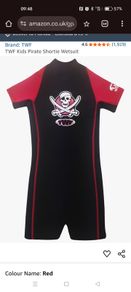 Child Short Wetsuit size 9 - 10 years