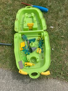 Water play and slide