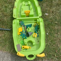 Water play and slide