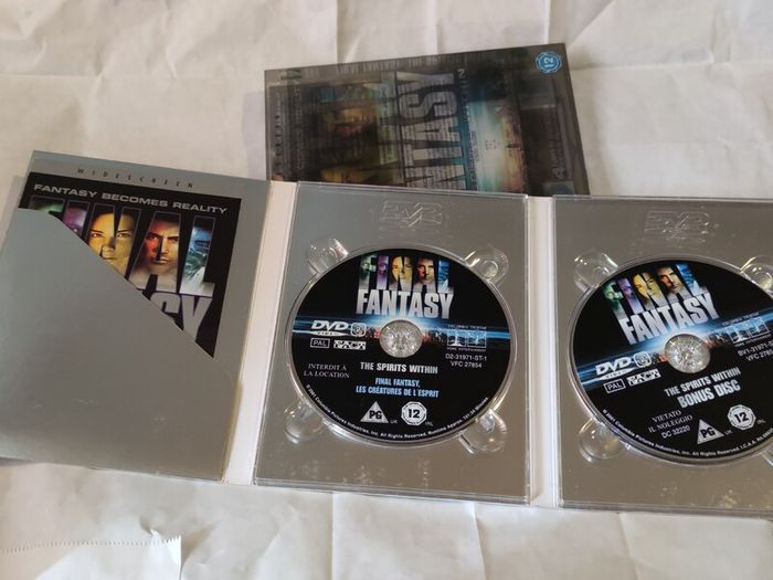 Final Fantasy The Spirits Within 2 disc Dvd