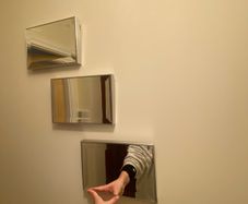 Decorative Wall Mirrors  Set of 3
