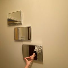 Decorative Wall Mirrors  Set of 3
