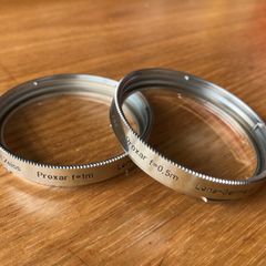 Hasselblad B57 Carl Zeiss Proxar f=0.5m & f=1m Close-up Filters
