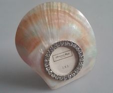 PHOTO FRAME - Seashell - Rhinestones