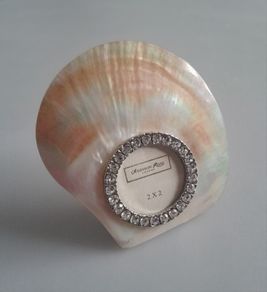 PHOTO FRAME - Seashell - Rhinestones