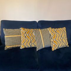 Set of 4 genuine MADURA Paris Designer cushions