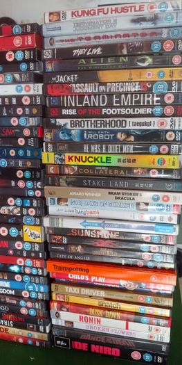 Dvds and blu rays