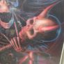 3D poster  "Bad to the Bone" by artist Andrew Dobell Image 3