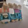 Sylvanian family floating cloud rainbow train Image 2