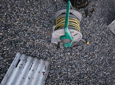 garden hose and reel