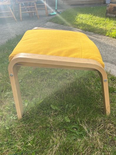 Free IKEA Footstool Footrest with Removable Cover