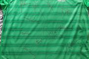 Vintage Rep Of Ireland Multi Signed Umbro Shirt