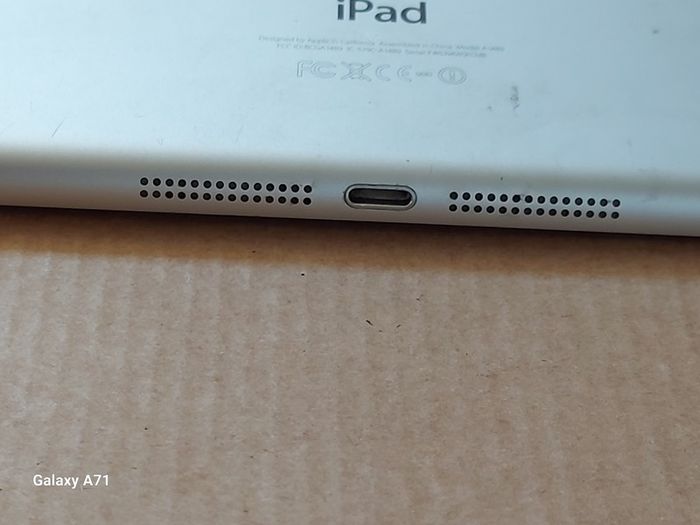 Apple Ipad Mini, 2nd Generation, 16GB, Silver, Activation Locked, for parts or repair