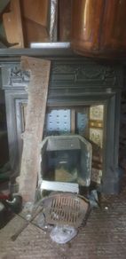 old style fireplace