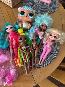 L.O.L. Surprise dolls plus the L.O.L camper