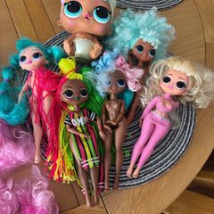 L.O.L. Surprise dolls plus the L.O.L camper