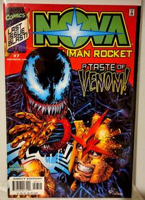 Nova #7 - Rare/Low print run (Venom cover)