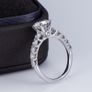 2.02ctw Diamond Solitaire Ring - 14K Gold VVS2 Clarity Image 4