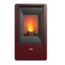 Nina 7kW Bordeaux Wood Pellet Stove Image 4