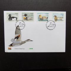 Ireland 2004.Fauna and Flora.Native Ducks.Stamp First Day Cover.FDC.