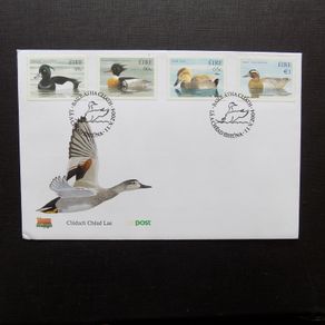 Ireland 2004.Fauna and Flora.Native Ducks.Stamp First Day Cover.FDC.