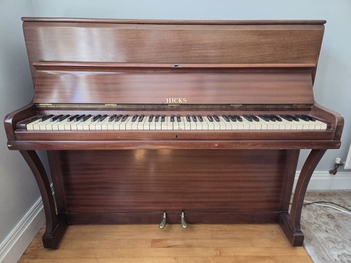 Antique Hicks Upright Piano